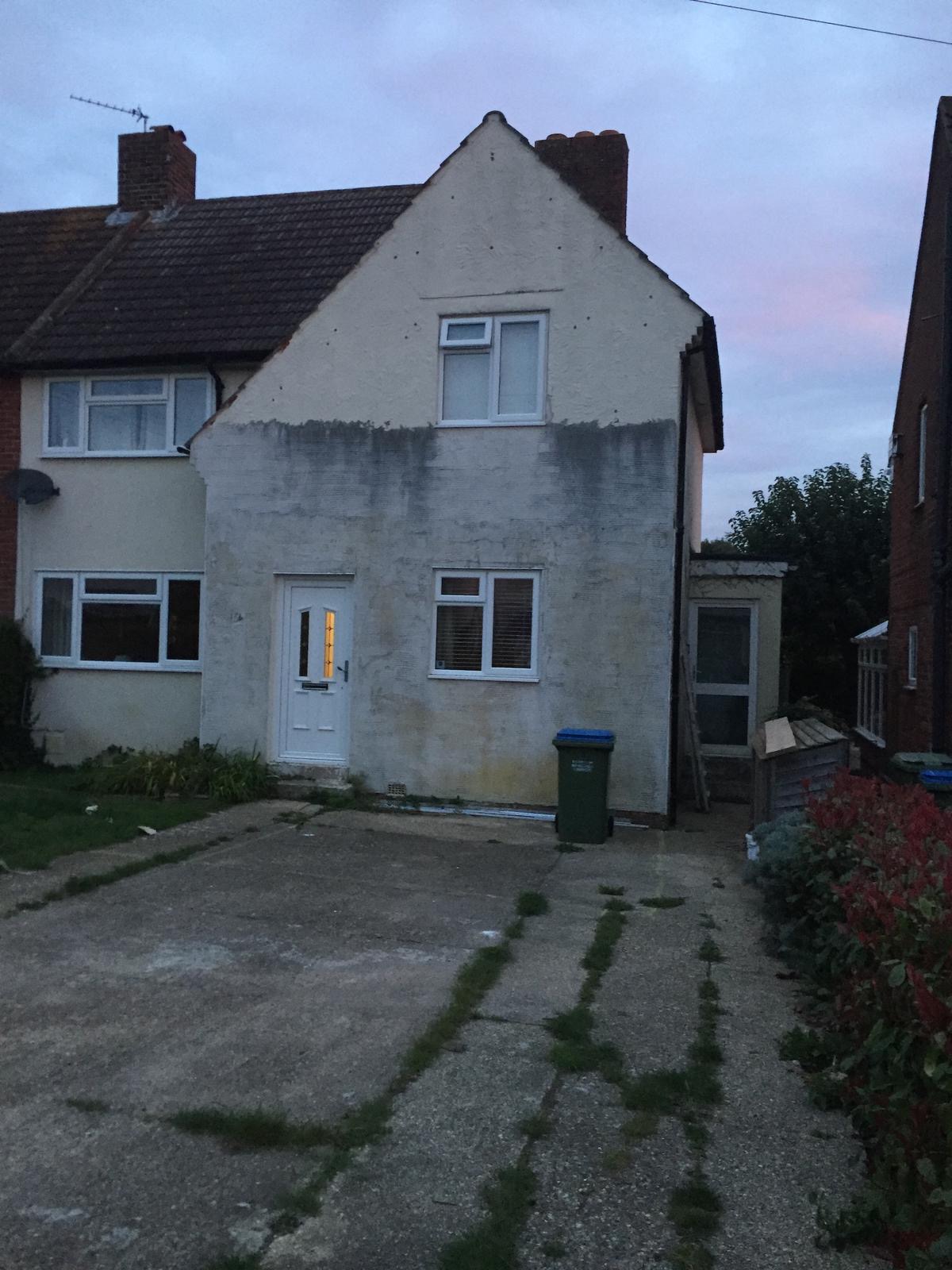 Property exterior before Acclaim render work